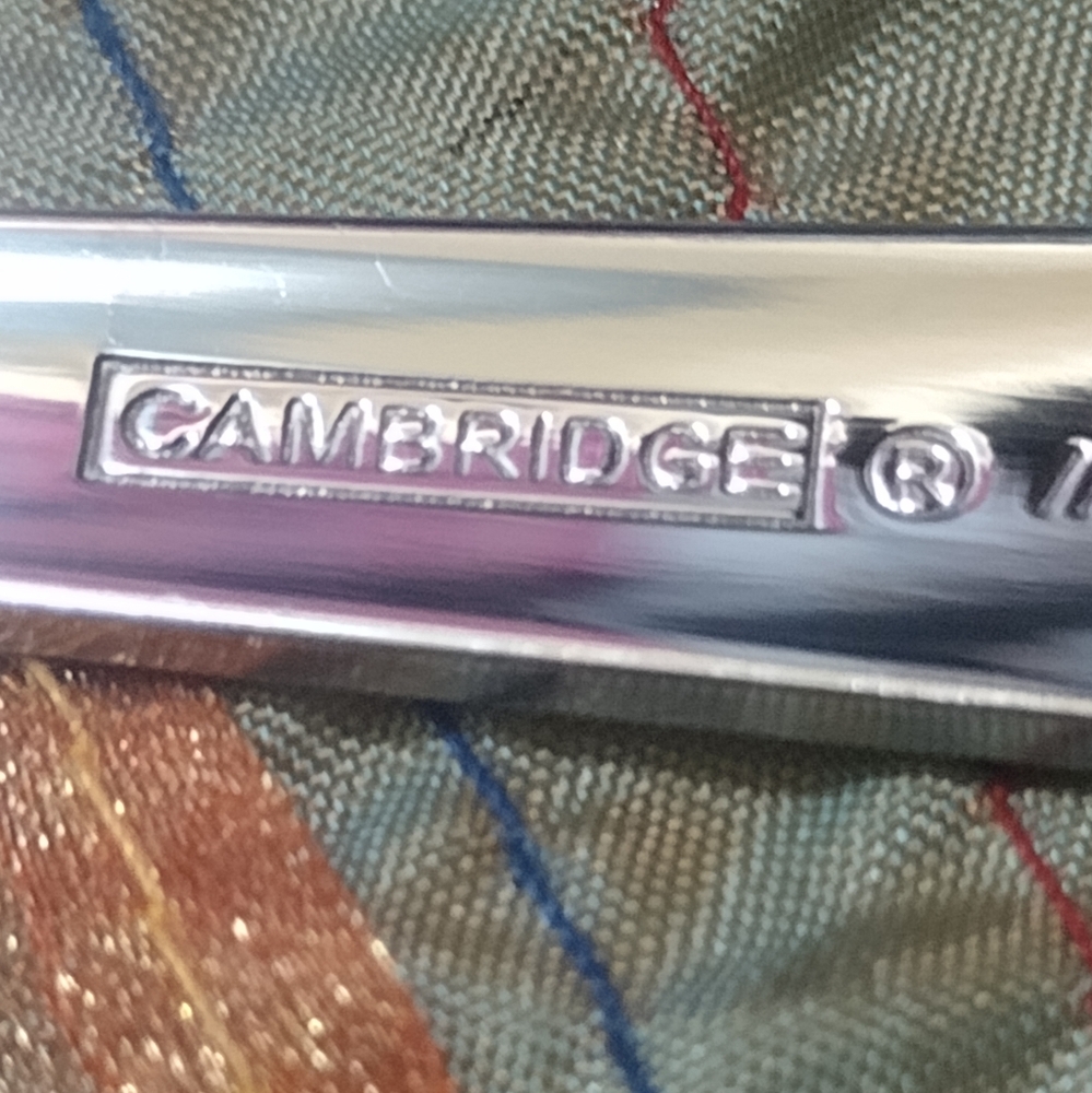 25 Piece Total ( 5 Each Utensil ) Cambridge Flatware - Picture 4 of 4